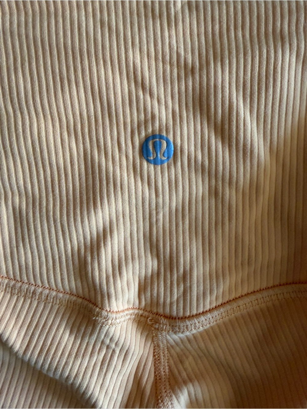 Lululemon Align Ribbed High-Rise Pant 25" Mango Dream size 4 - Picture 5 of 9